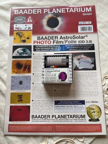 Filtro baader cak - cak, +